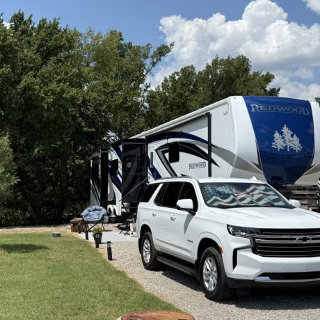 Spacious RV sites with hookups at Homestead RV Community in Weatherford TX