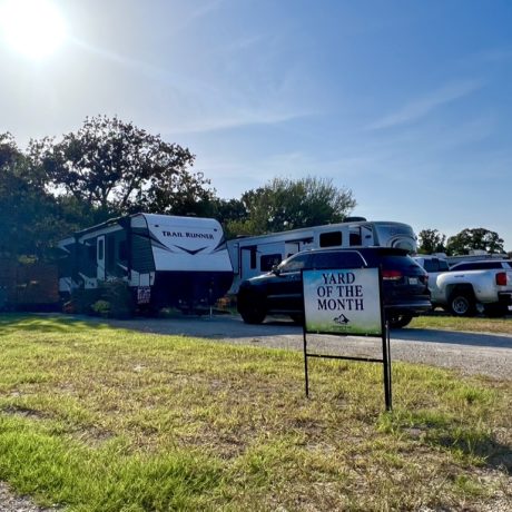 Spacious RV sites with hookups at Homestead RV Community in Weatherford TX